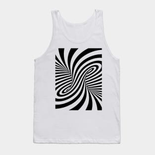 Op Art Trippy Optical Illusion Tank Top